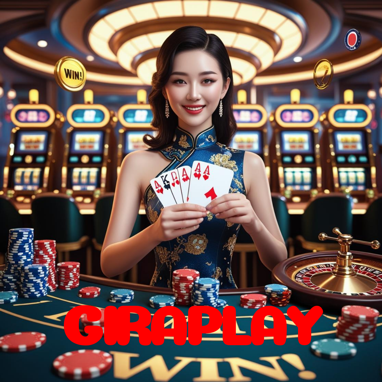 GIRAPLAY:Jogue com a certeza de ganhar no cassino online mais seguro!